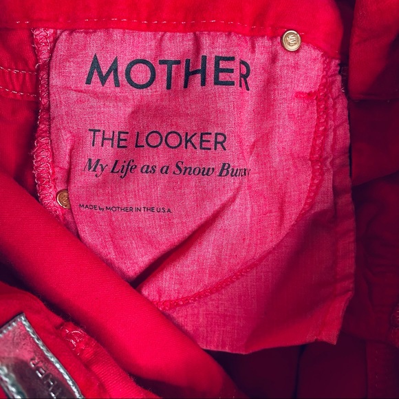 MOTHER Bunny The Looker Velvet Skinny Pants - Picture 12 of 13